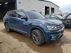 2020 Volkswagen Atlas Se Синий vin: 1V2LR2CA8LC503683
