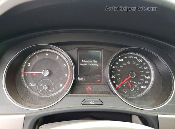 1V2LR2CA8LC503683 2020 VOLKSWAGEN ATLAS Синий Вид щитка приборов
