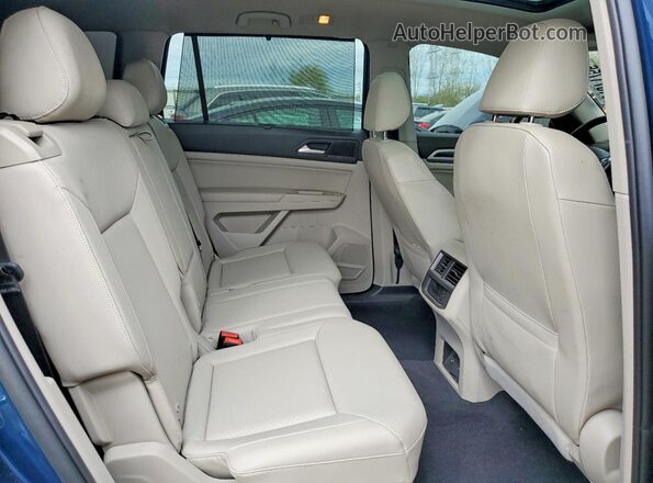 1V2LR2CA8LC503683 2020 VOLKSWAGEN ATLAS Синий Вид задних сидений
