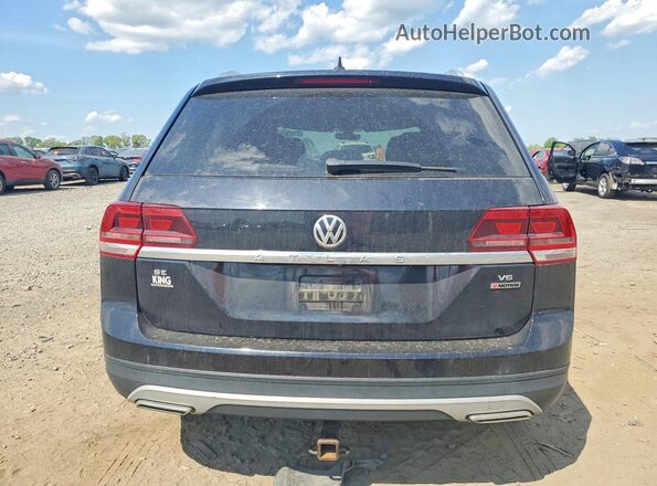 1V2LR2CA9JC520358 2018 VOLKSWAGEN ATLAS Черный Вид сзади