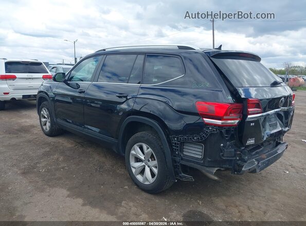 1V2LR2CA9JC541310 2018 VOLKSWAGEN ATLAS Black Trasero izquierdo