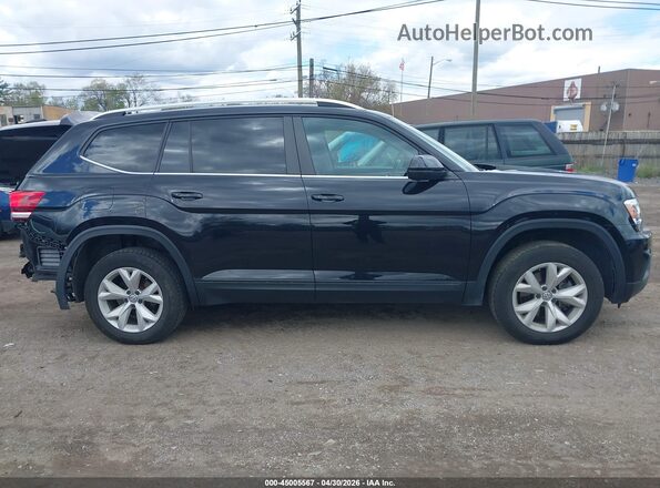 1V2LR2CA9JC541310 2018 VOLKSWAGEN ATLAS Black Vista interior trasera