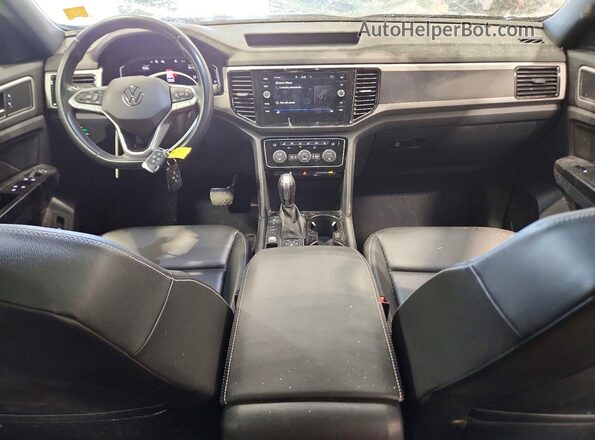 1V2MC2CA8LC205379 2020 VOLKSWAGEN ATLAS Black Dashboard view