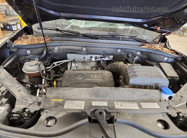 1V2MC2CA8LC205379 2020 VOLKSWAGEN ATLAS Black Engine compartment view