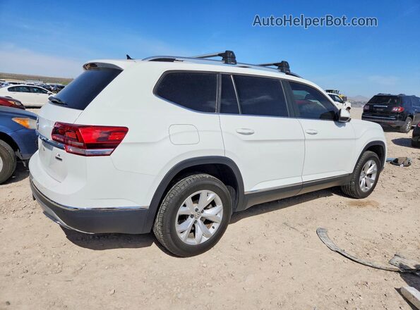 1V2MR2CA6JC507975 2018 VOLKSWAGEN ATLAS Белый Задняя правая четверть