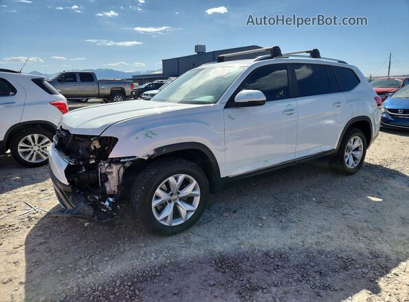 1V2MR2CA6JC507975 2018 VOLKSWAGEN ATLAS Белый Передняя левая четверть