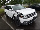 2019 Volkswagen Atlas 3.6l V6 Sel White vin: 1V2MR2CA7KC581584