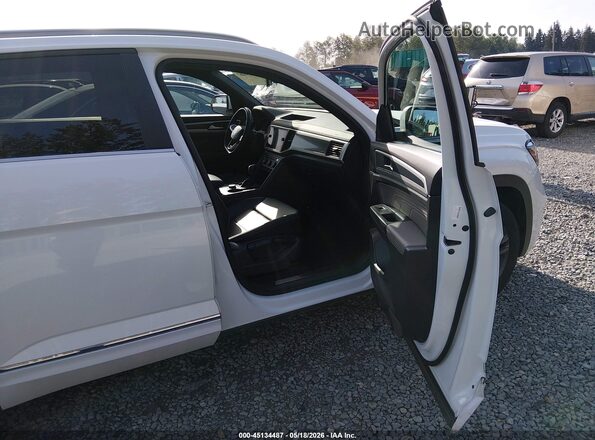 1V2RE2CA1MC230108 2021 VOLKSWAGEN ATLAS White Vista interior delantera