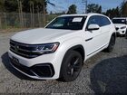 2021 Volkswagen Atlas Cross Sport 3.6l V6 Se W/technology R-line White vin: 1V2RE2CA1MC230108