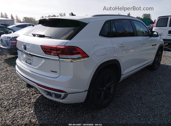 1V2RE2CA1MC230108 2021 VOLKSWAGEN ATLAS White Trasero derecho