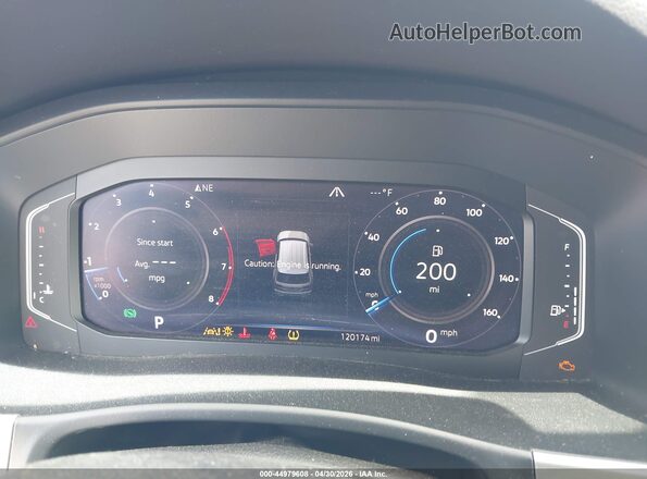 1V2RE2CA7LC217992 2020 VOLKSWAGEN ATLAS Black Вид задніх сидінь