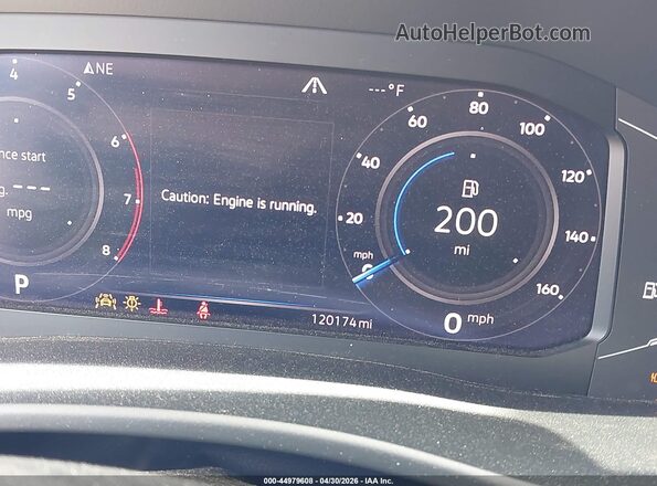 1V2RE2CA7LC217992 2020 VOLKSWAGEN ATLAS Black 