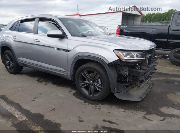 1V2RE2CA7MC235250 2021 VOLKSWAGEN ATLAS Серебряный Передняя правая четверть
