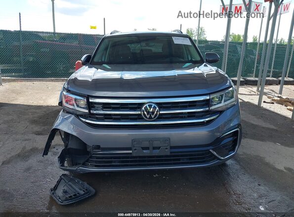 1V2RR2CA1MC610733 2021 VOLKSWAGEN ATLAS Серый Вид щитка приборов