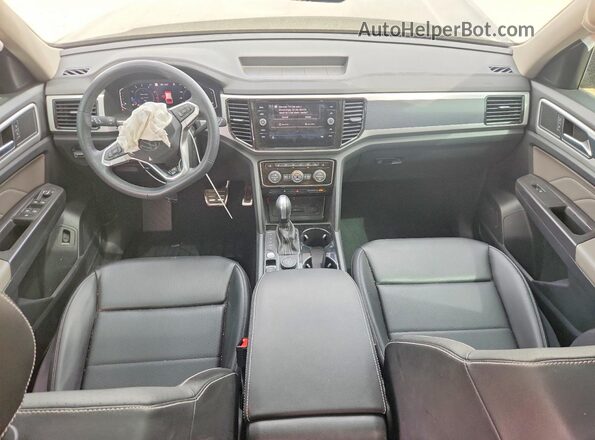 1V2SR2CA5PC536318 2023 VOLKSWAGEN ATLAS Charcoal წინა პანელის ხედი