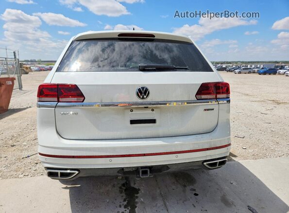 1V2SR2CA8MC534722 2021 VOLKSWAGEN ATLAS Белый Вид сзади