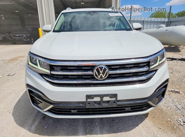 1V2SR2CA8MC534722 2021 VOLKSWAGEN ATLAS Белый Вид спереди