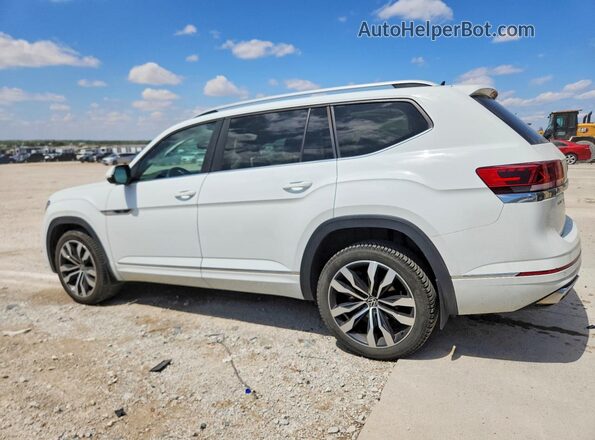 1V2SR2CA8MC534722 2021 VOLKSWAGEN ATLAS Белый Задняя левая четверть