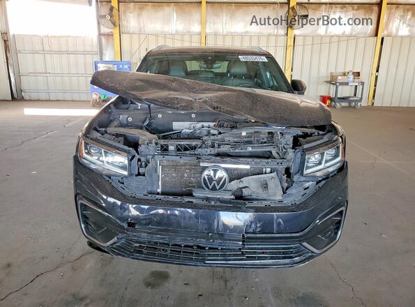 1V2TE2CA3LC215159 2020 VOLKSWAGEN ATLAS Черный Вид спереди