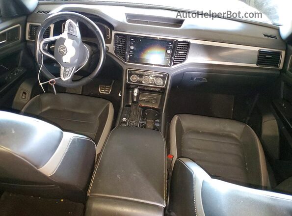 1V2TE2CA3LC215159 2020 VOLKSWAGEN ATLAS Черный Вид панели приборов