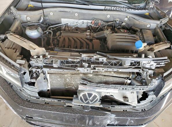 1V2TE2CA3LC215159 2020 VOLKSWAGEN ATLAS Черный Вид задней части салона
