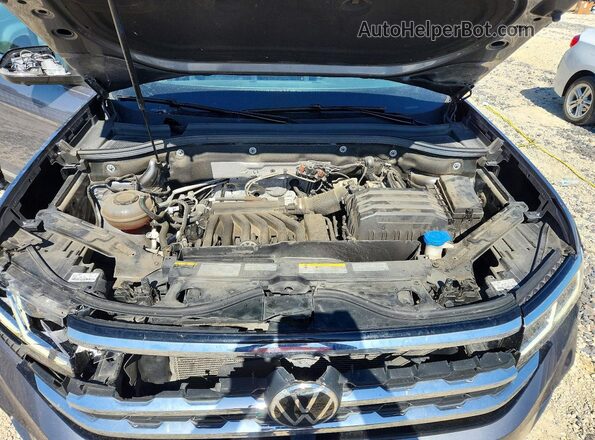 1V2TR2CA2MC550726 2021 VOLKSWAGEN ATLAS Charcoal Widok komory silnika