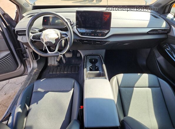 1V2VMPE85PC037814 2023 VOLKSWAGEN ID.4 Gray Вид панелі приладів