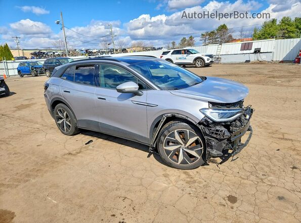1V2VMPE85PC037814 2023 VOLKSWAGEN ID.4 Gray Передня права чверть