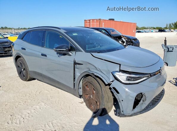 1V2VRPE88SC012982 2025 VOLKSWAGEN ID.4 Серый Передняя правая четверть