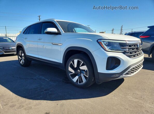 1V2WE2CA6SC200148 2025 VOLKSWAGEN ATLAS White Передня права чверть