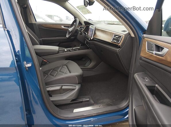 1V2WN2CA4TC566448 2026 VOLKSWAGEN ATLAS Синий Вид салона спереди