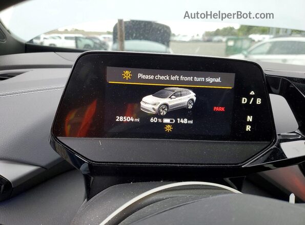 1V2WNPE83PC038476 2023 VOLKSWAGEN ID.4 Silver Вид щитка приладів