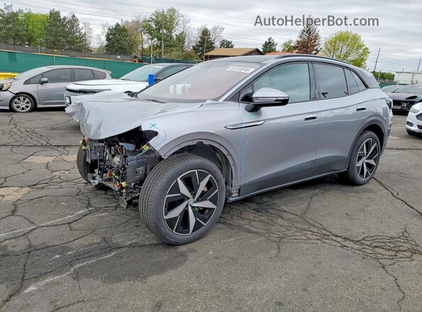 1V2WNPE83PC038476 2023 VOLKSWAGEN ID.4 Silver Передня ліва чверть