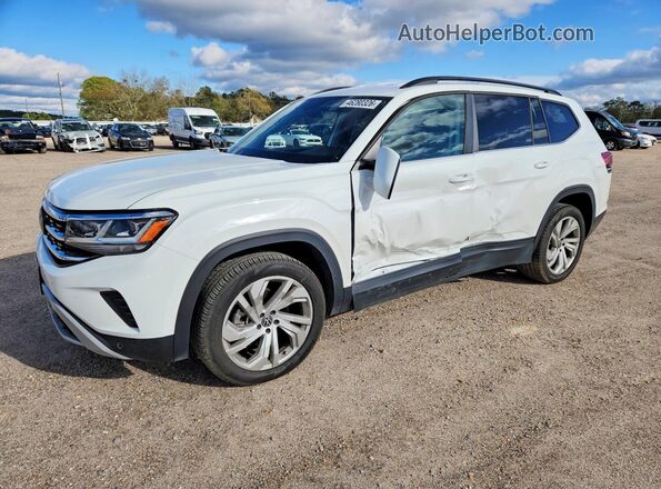 1V2WR2CA0PC547048 2023 VOLKSWAGEN ATLAS White Առջևի ձախ երեք քառորդ տեսարան