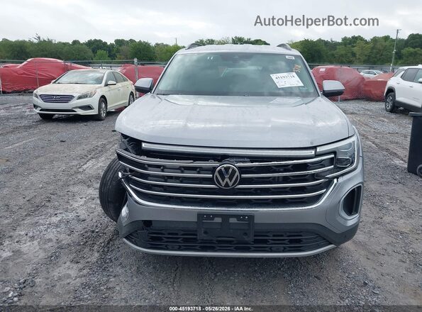 1V2WR2CA1SC567446 2025 VOLKSWAGEN ATLAS Silver Вид щитка приладів