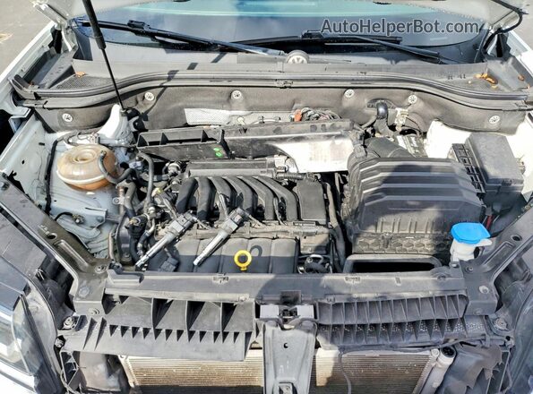 1V2WR2CA2KC553636 2019 VOLKSWAGEN ATLAS Белый Вид подкапотного пространства
