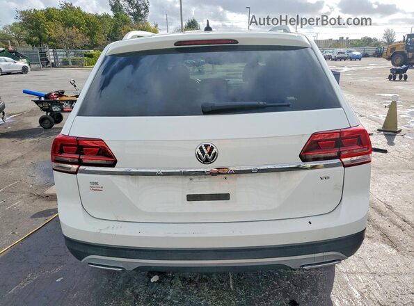 1V2WR2CA2KC553636 2019 VOLKSWAGEN ATLAS Белый Вид сзади