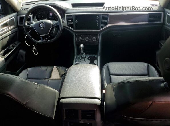 1V2WR2CA2KC553636 2019 VOLKSWAGEN ATLAS Белый Вид панели приборов
