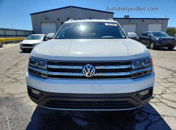 1V2WR2CA5KC542596 2019 VOLKSWAGEN ATLAS Белый Вид спереди
