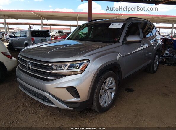 1V2WR2CA6MC595116 2021 VOLKSWAGEN ATLAS Серебряный Передняя левая четверть