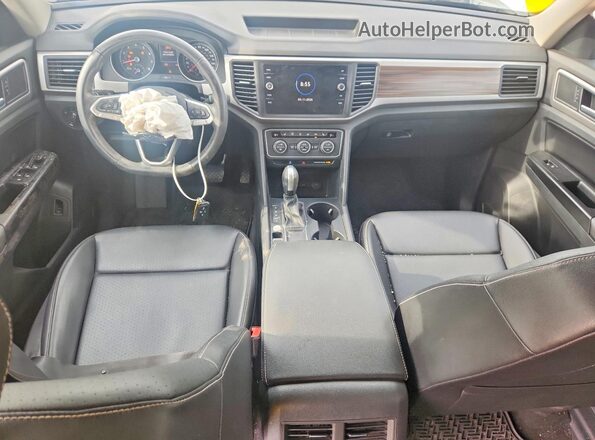 1V2WR2CA9MC520166 2021 VOLKSWAGEN ATLAS Белый Вид панели приборов