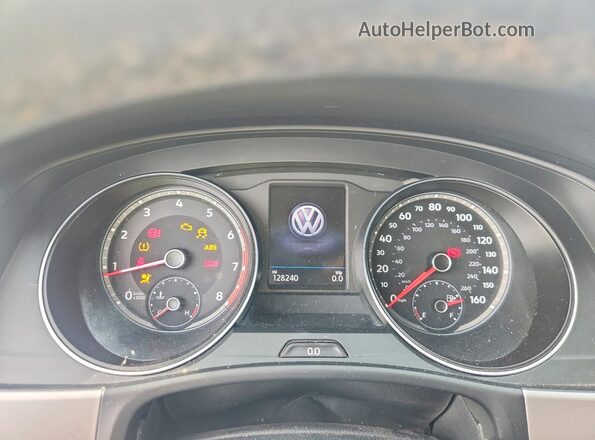 1V2WR2CA9MC520166 2021 VOLKSWAGEN ATLAS Белый Вид щитка приборов