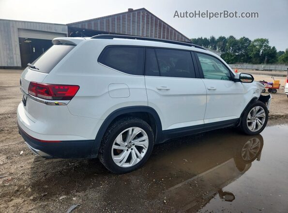 1V2WR2CA9MC520166 2021 VOLKSWAGEN ATLAS Белый Задняя правая четверть
