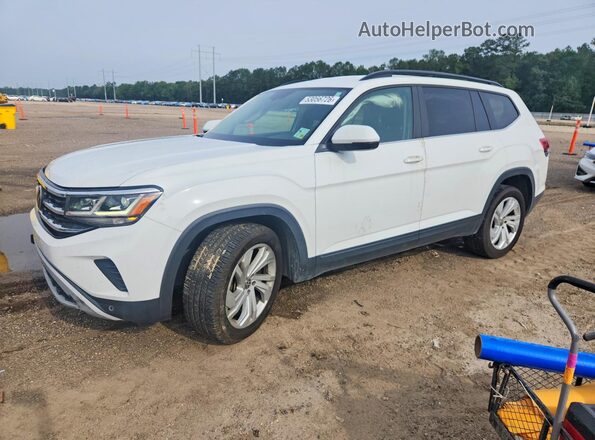 1V2WR2CA9MC520166 2021 VOLKSWAGEN ATLAS Белый Передняя левая четверть