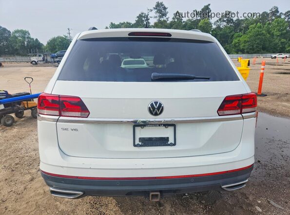 1V2WR2CA9MC520166 2021 VOLKSWAGEN ATLAS Белый Вид сзади