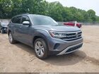 2021 Volkswagen Atlas 3.6l V6 Se W/technology Gray vin: 1V2WR2CAXMC527725