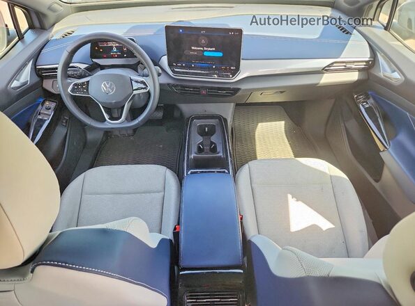 1V2WSPE84SC009974 2025 VOLKSWAGEN ID.4 Серый Вид панели приборов
