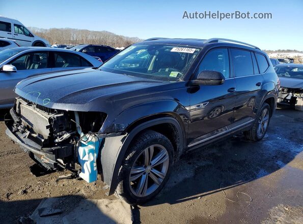 1V2XR2CA3KC565475 2019 VOLKSWAGEN ATLAS Черный Передняя левая четверть