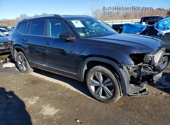 1V2XR2CA3KC565475 2019 VOLKSWAGEN ATLAS Черный Передняя правая четверть
