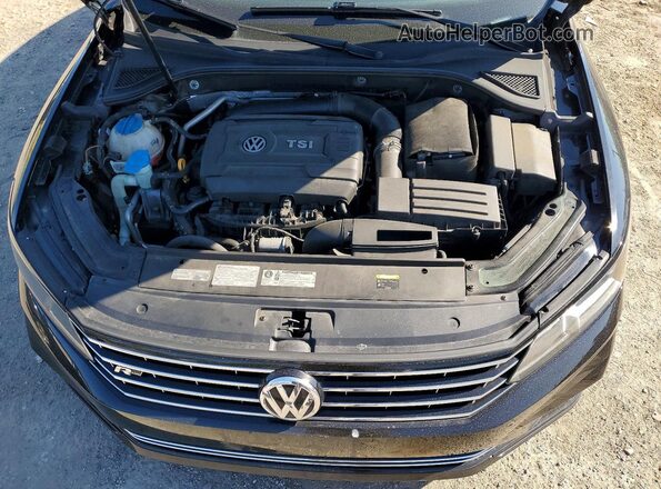 1VWAS7A36GC059849 2016 VOLKSWAGEN PASSAT Черный Вид задней части салона